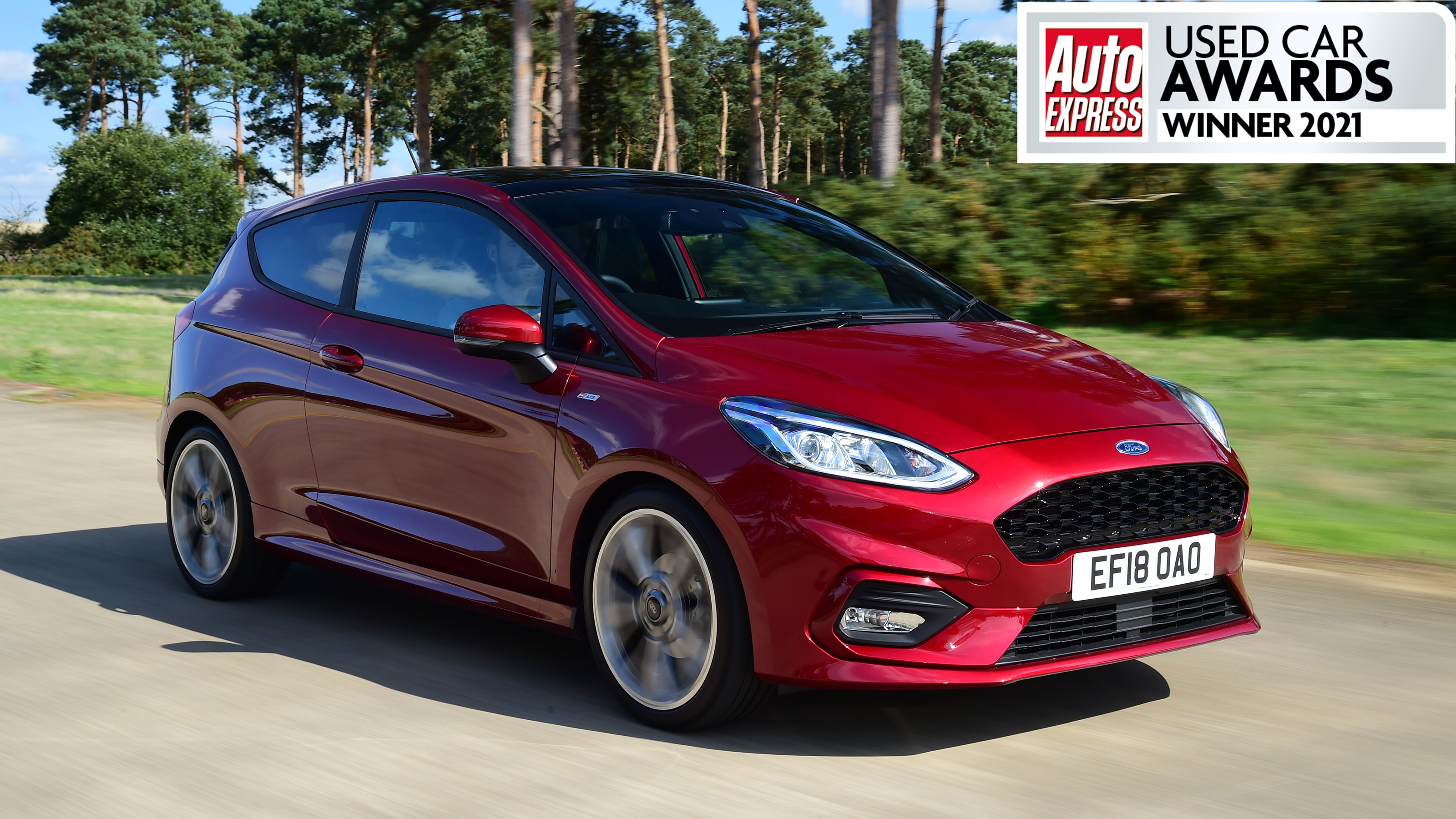 MK7 Ford Fiesta - used car award winner banner