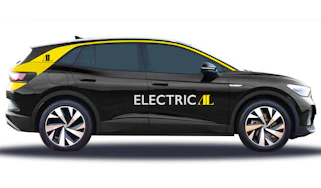 Addison Lee VW ID4 - side