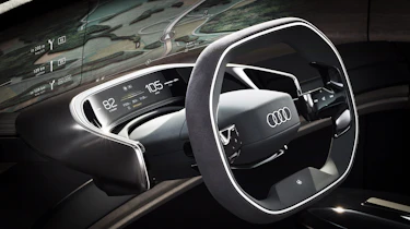 Audi Grandsphere concept - steering wheel