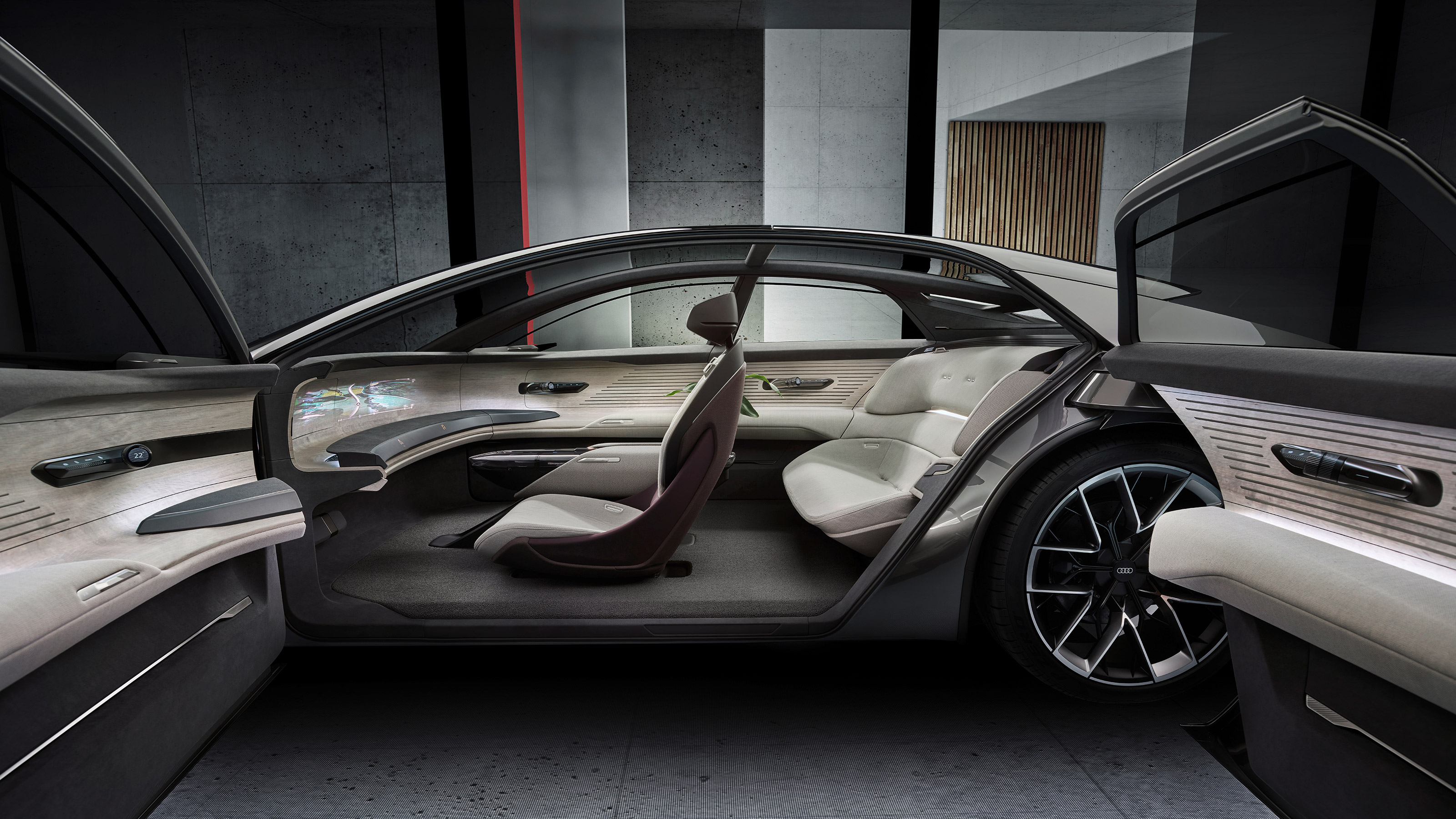 Audi Grandsphere concept - doors open