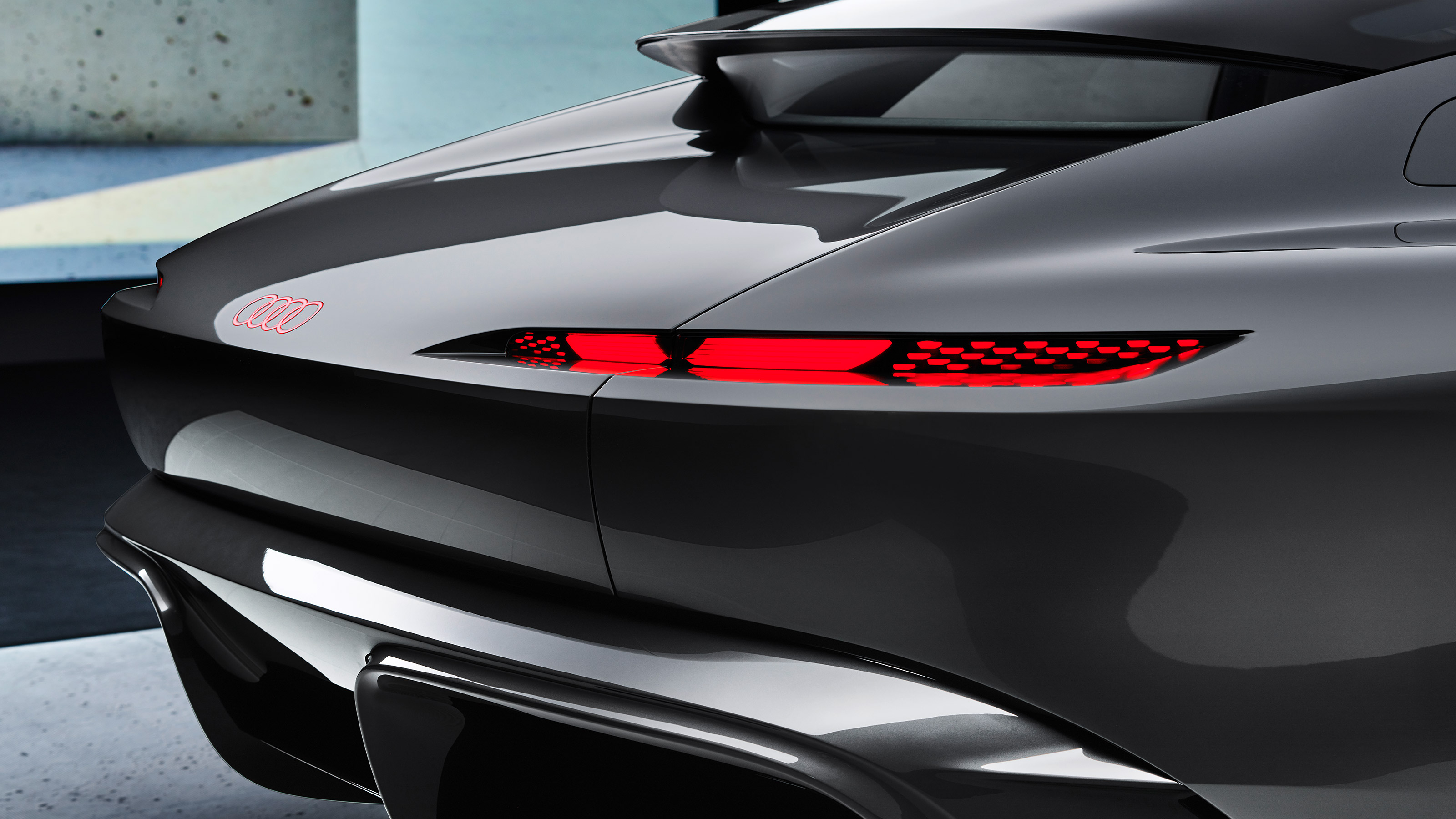 Audi Grandsphere concept - rear lights