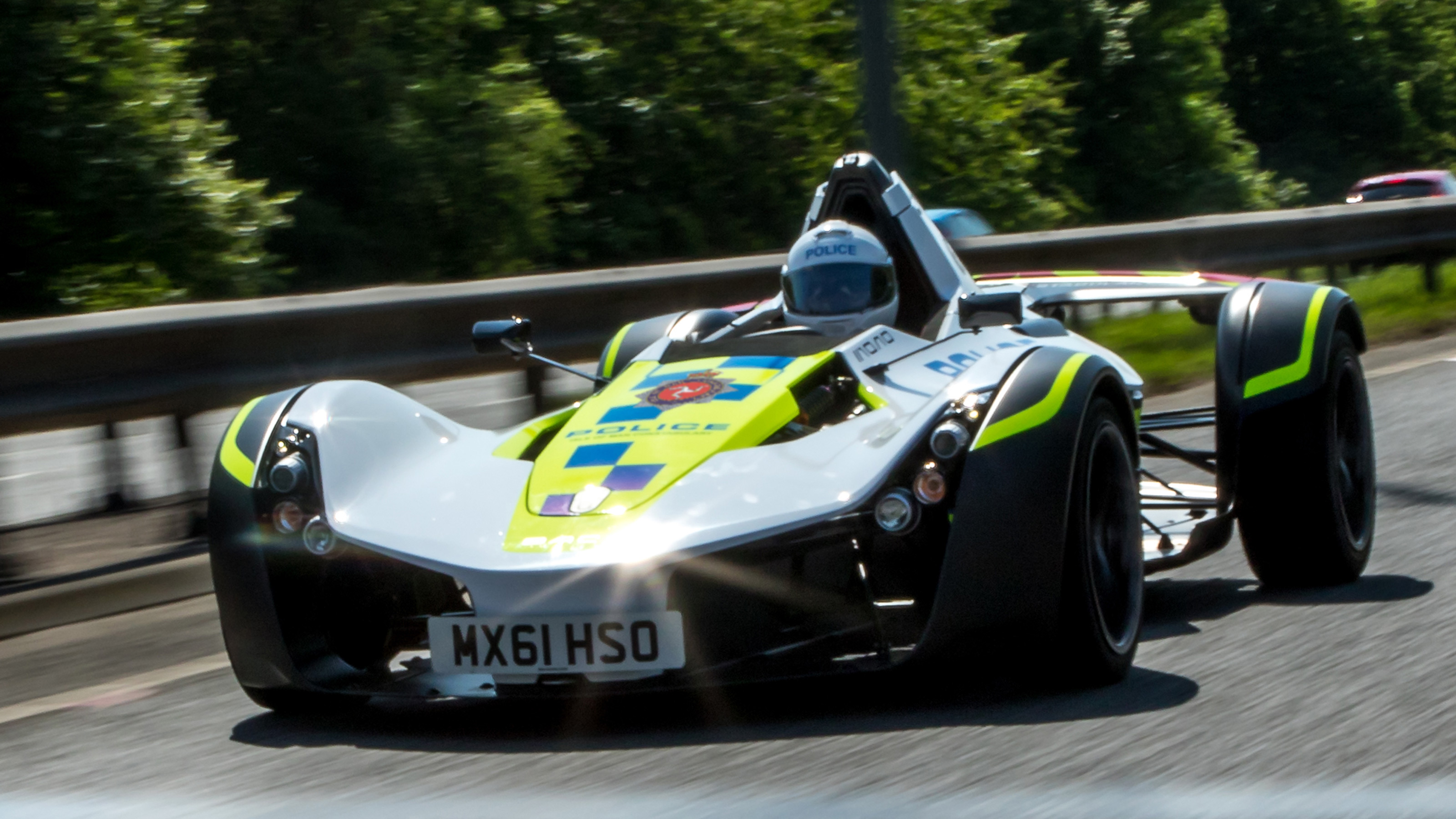 BAC Mono police car