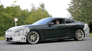 BMW 8 Series facelift - spyshot 3