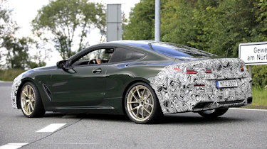 BMW 8 Series facelift - spyshot 5