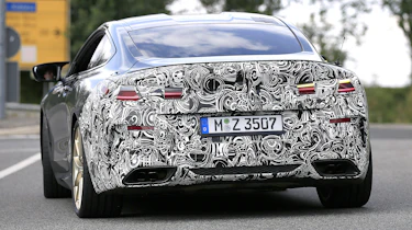 BMW 8 Series facelift - spyshot 7