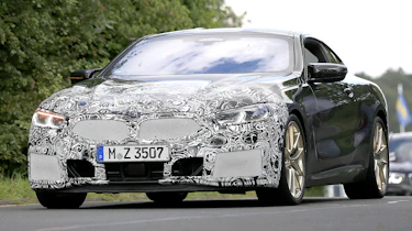 BMW 8 Series facelift - spyshot 1