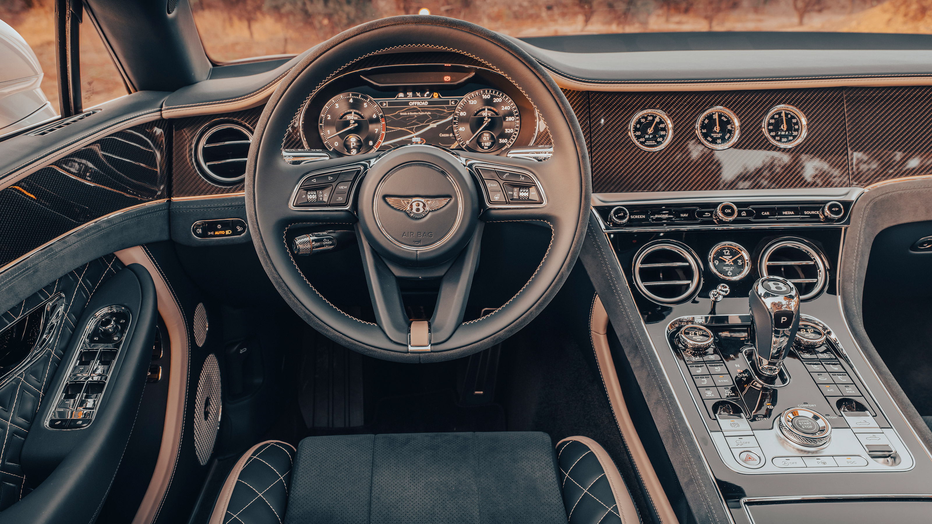 Bentley Continental GT Speed Convertible - dash
