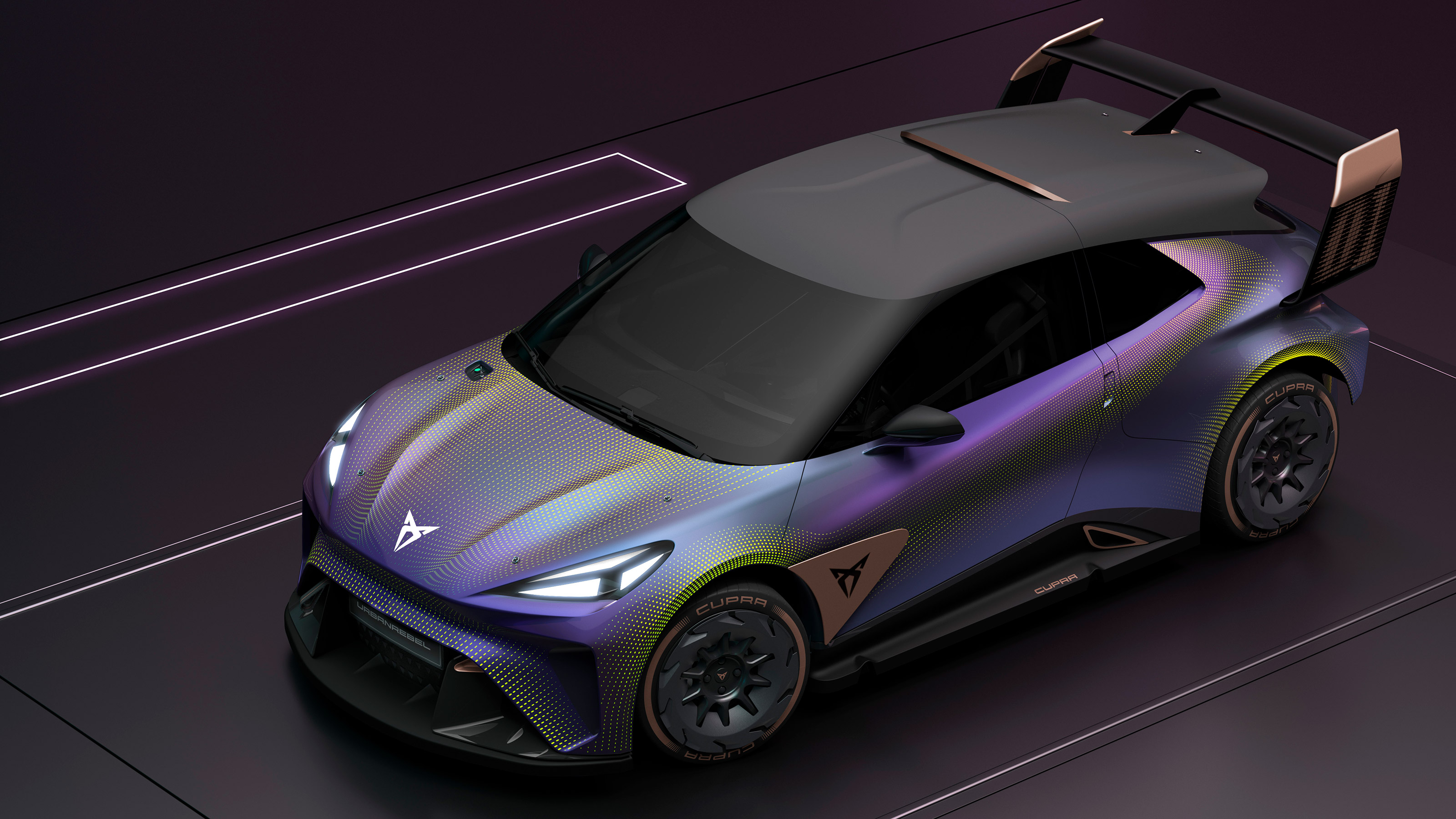 Cupra UrbanRebel concept - front static