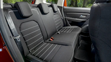 Dacia Duster - rear seats