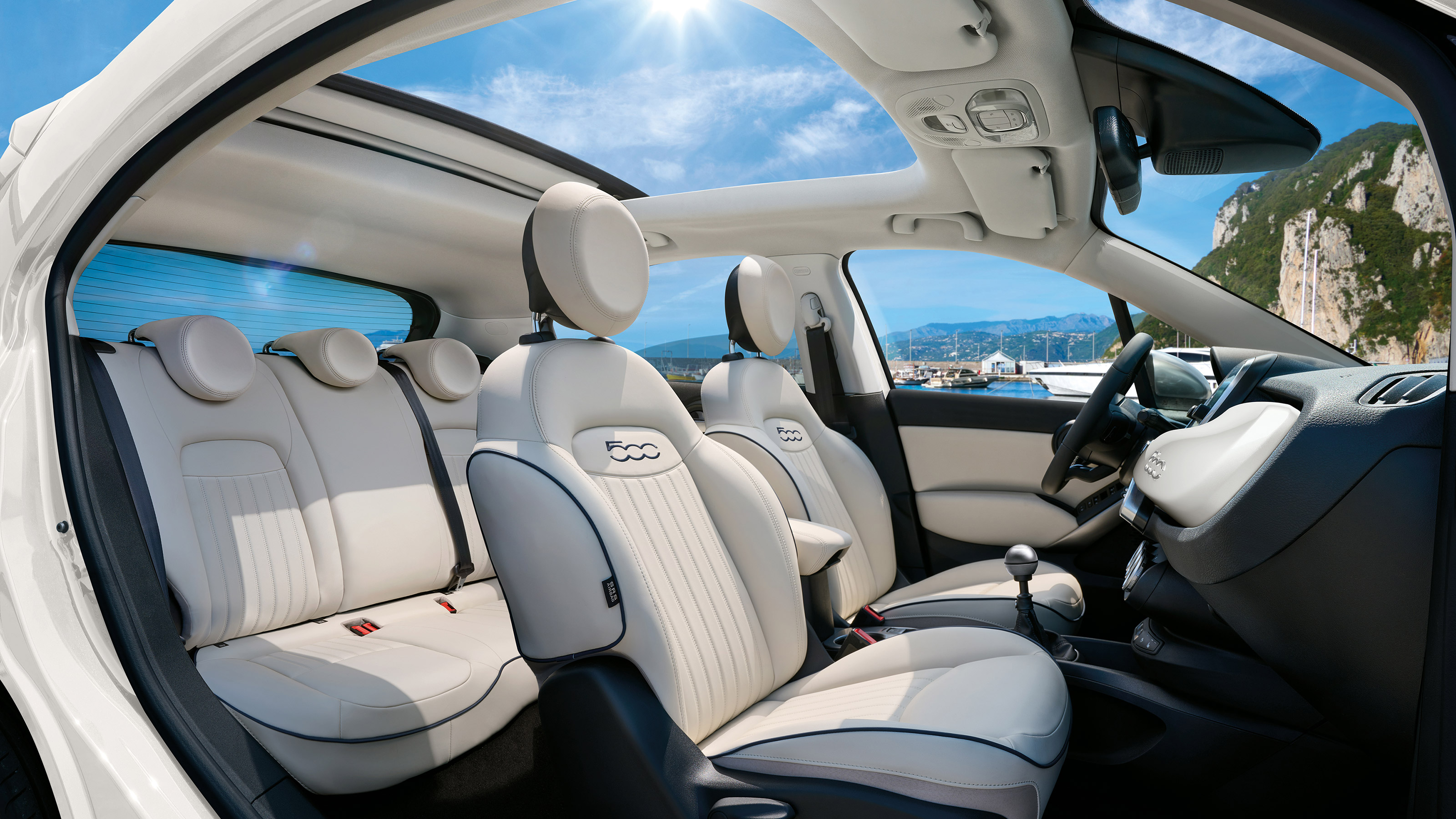 Fiat 500X Dolcevita - seats