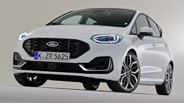 Ford Fiesta facelift - front