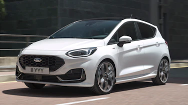 Ford Fiesta facelift - front action