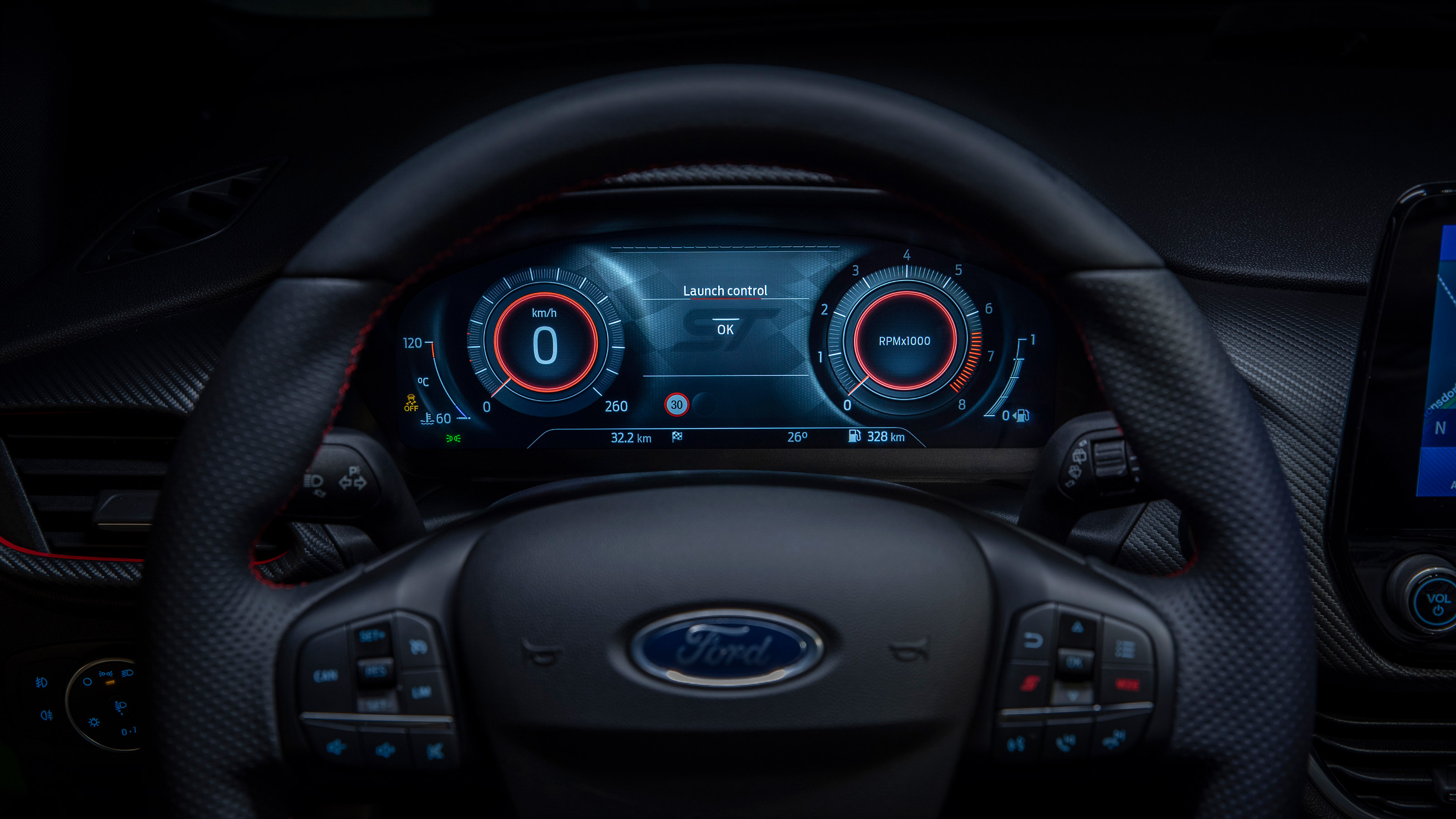 Ford Fiesta facelift - instruments