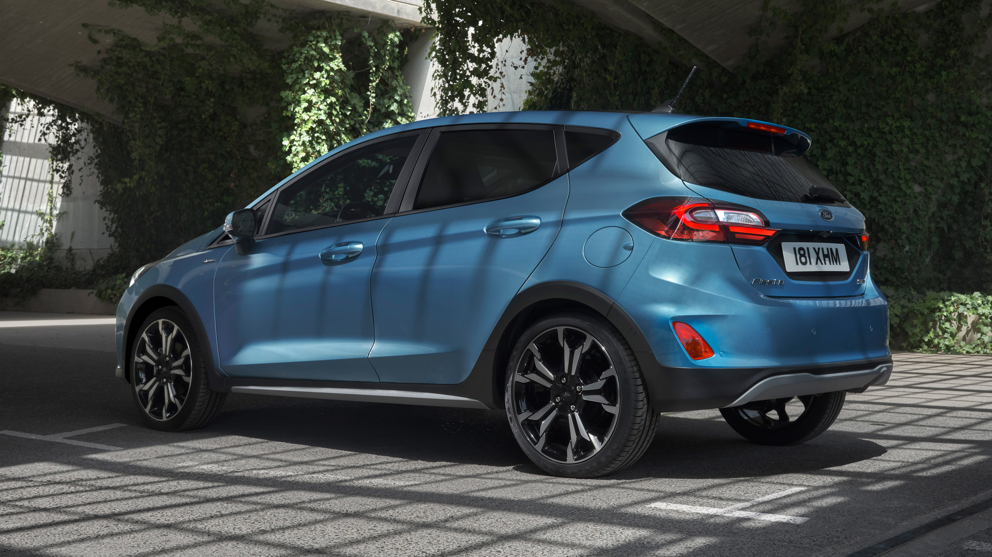 Ford Fiesta Active facelift - rear action