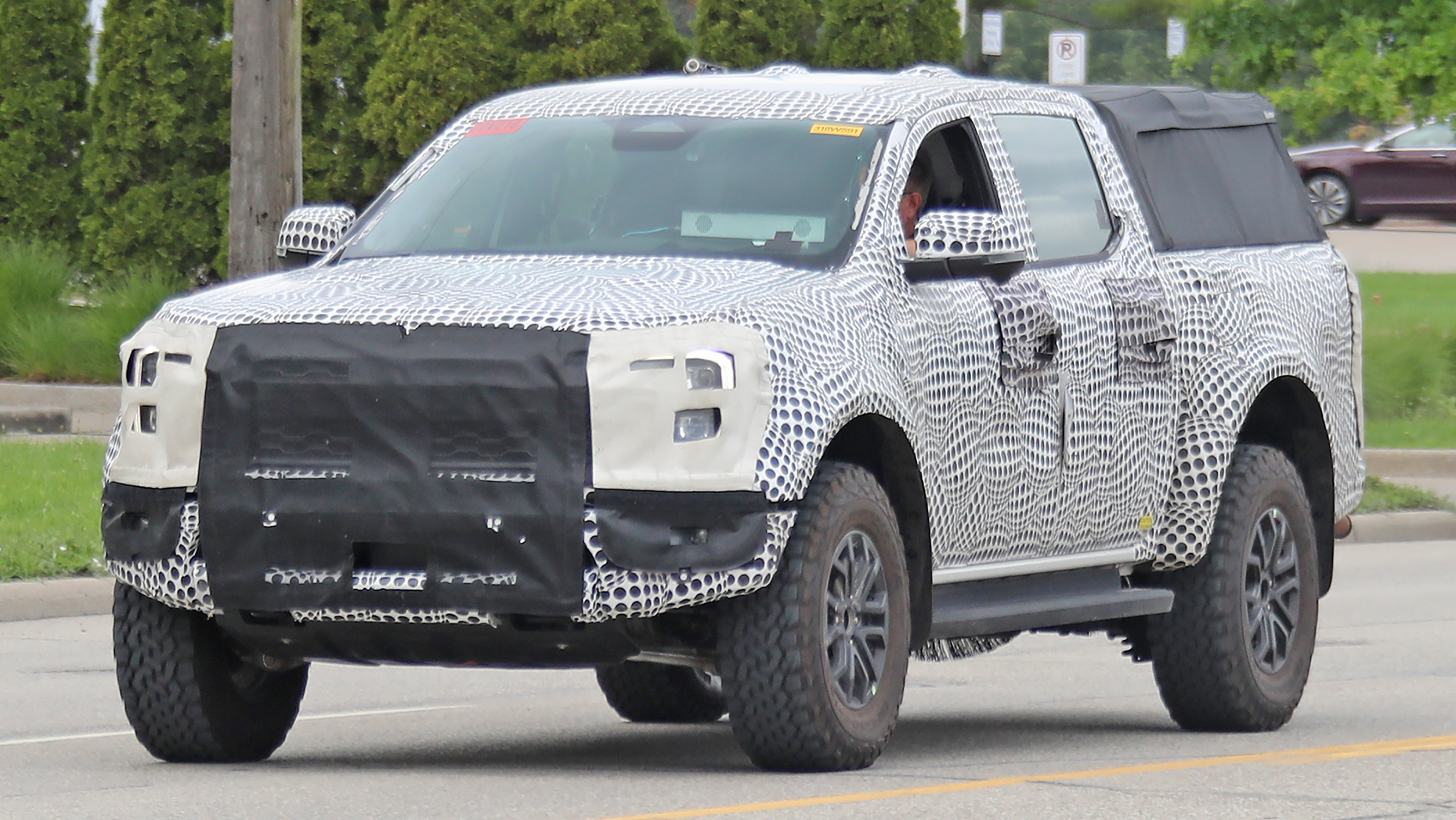 Ford Ranger - spyshot 1