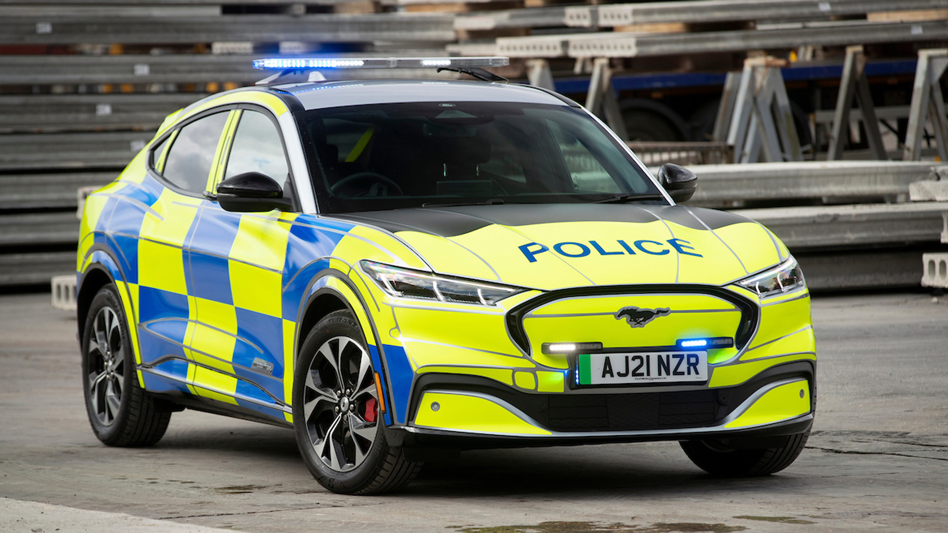 Ford Mustang Mach-E police car concept