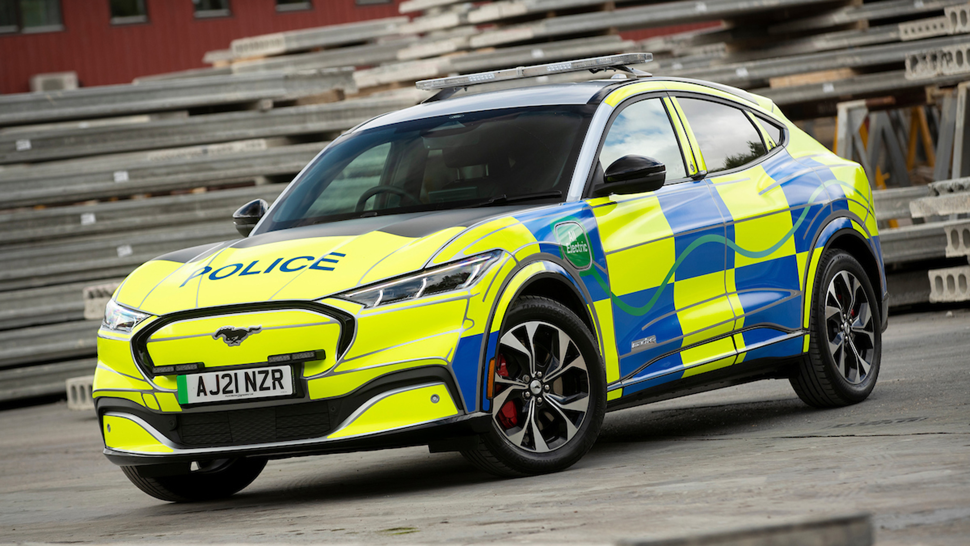 Ford Mustang Mach-E police car concept