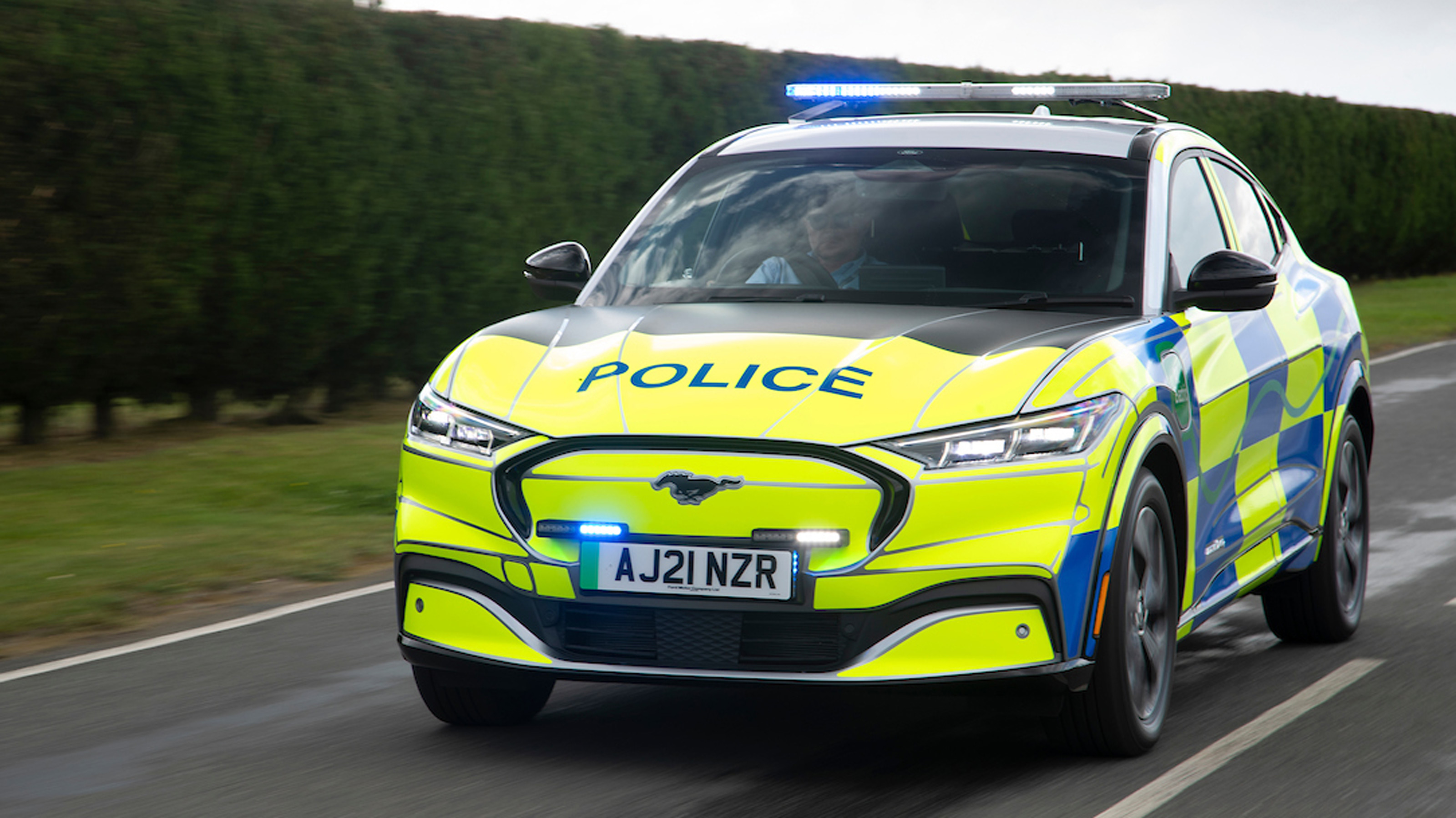 Ford Mustang Mach-E police car concept