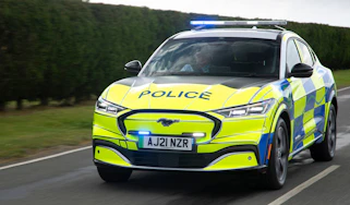 Ford Mustang Mach-E police car concept
