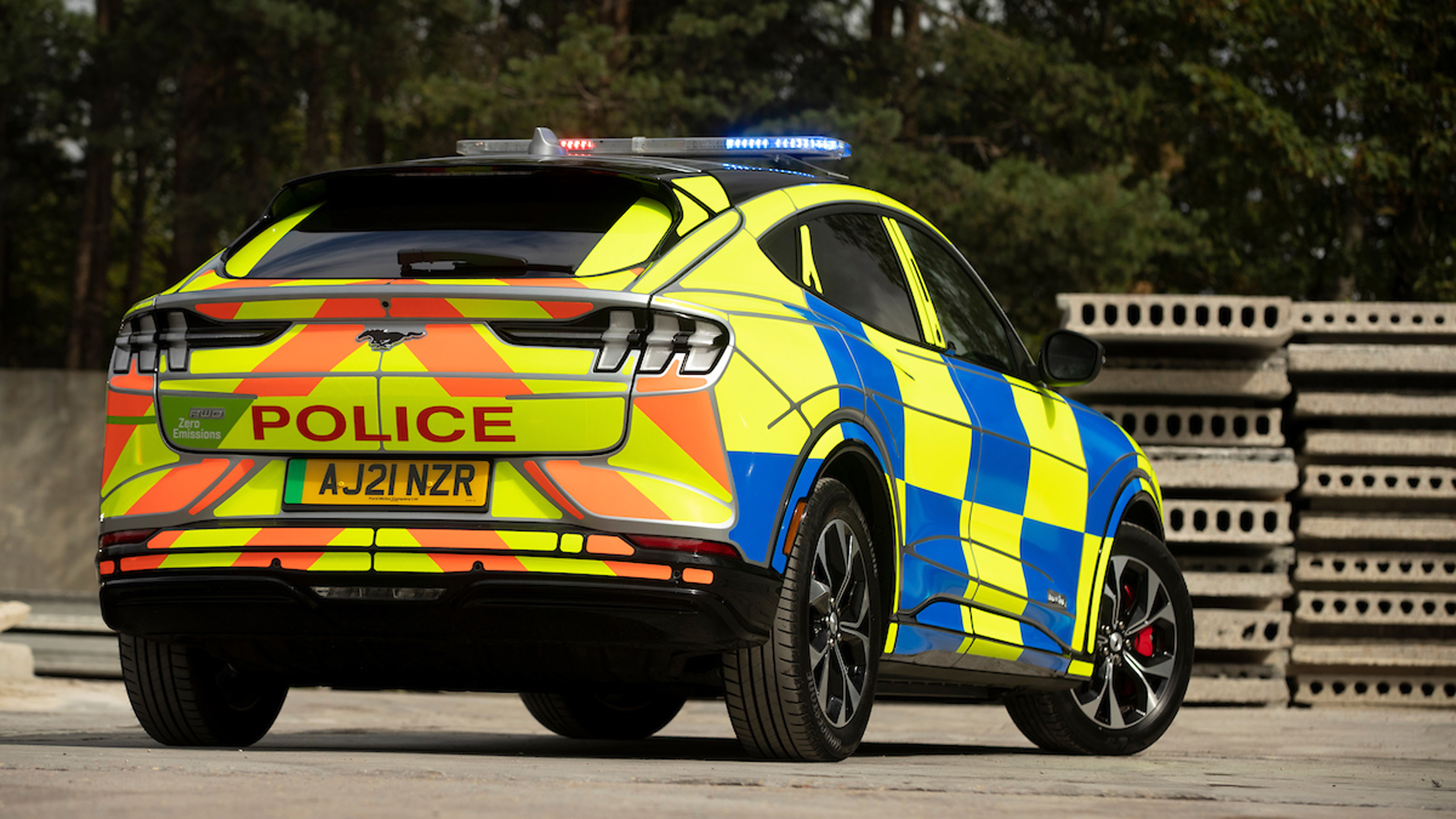 Ford Mustang Mach-E police car concept