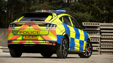 Ford Mustang Mach-E police car concept