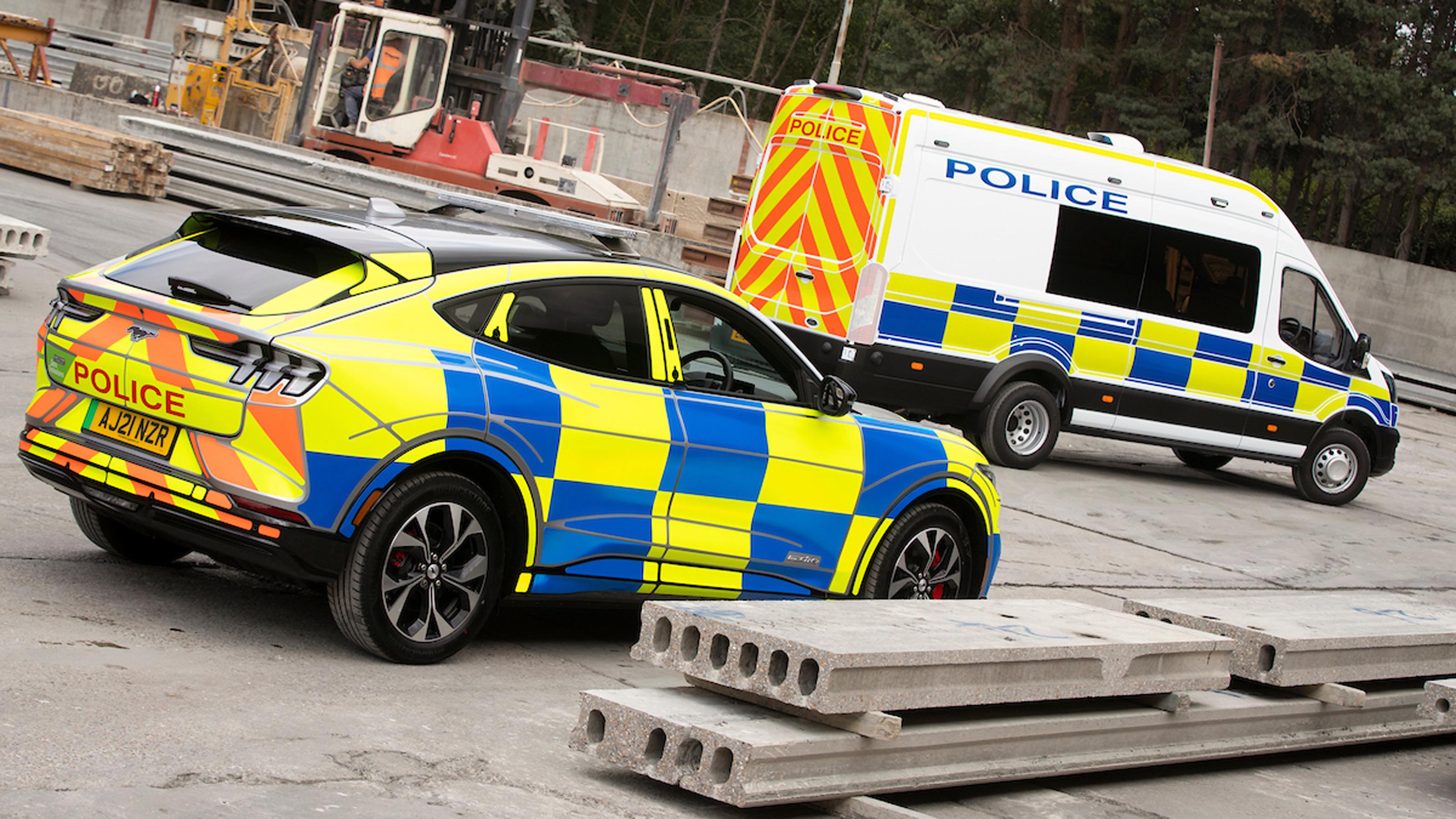 Ford Mustang Mach-E police car concept