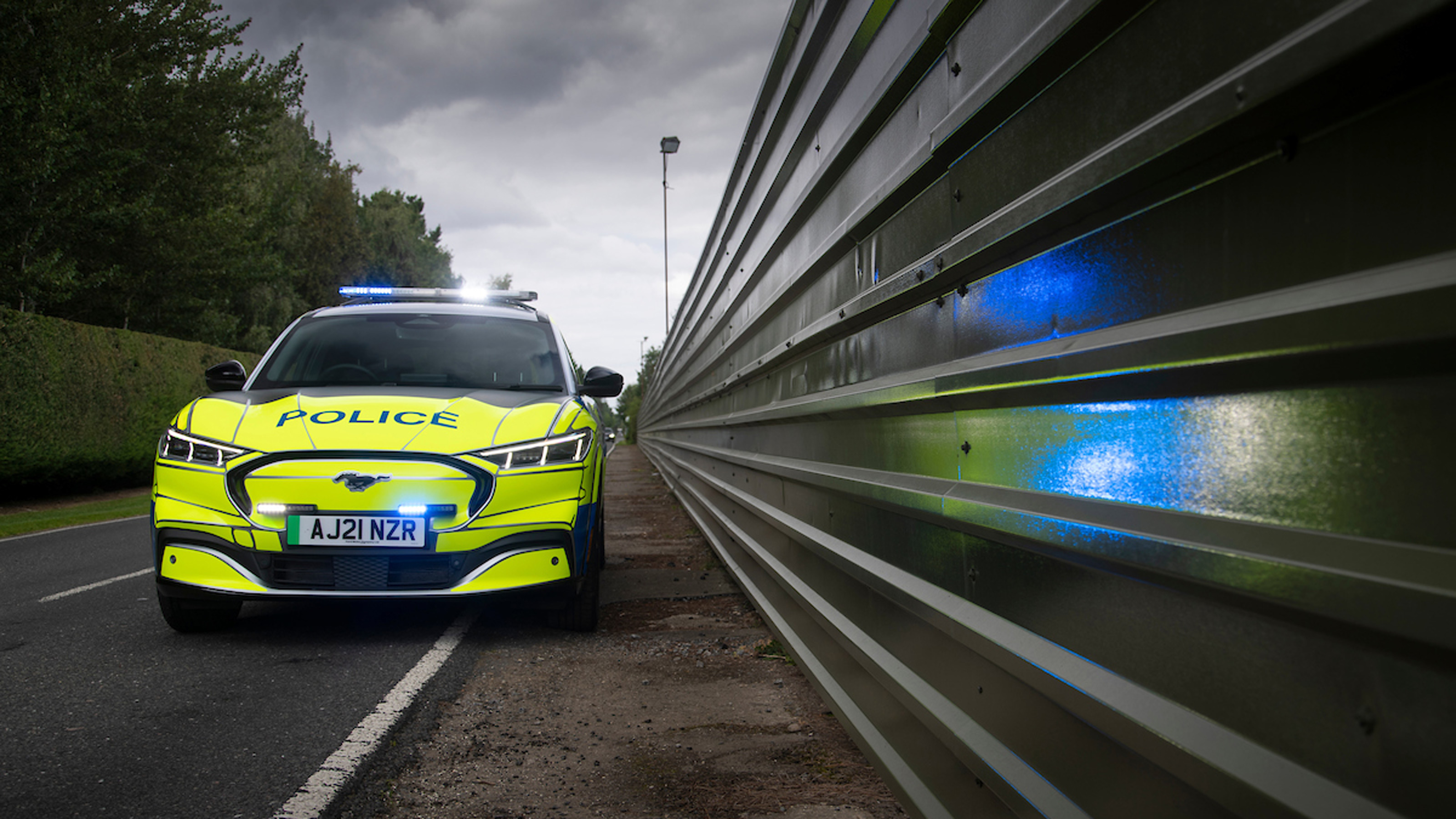 Ford Mustang Mach-E police car concept
