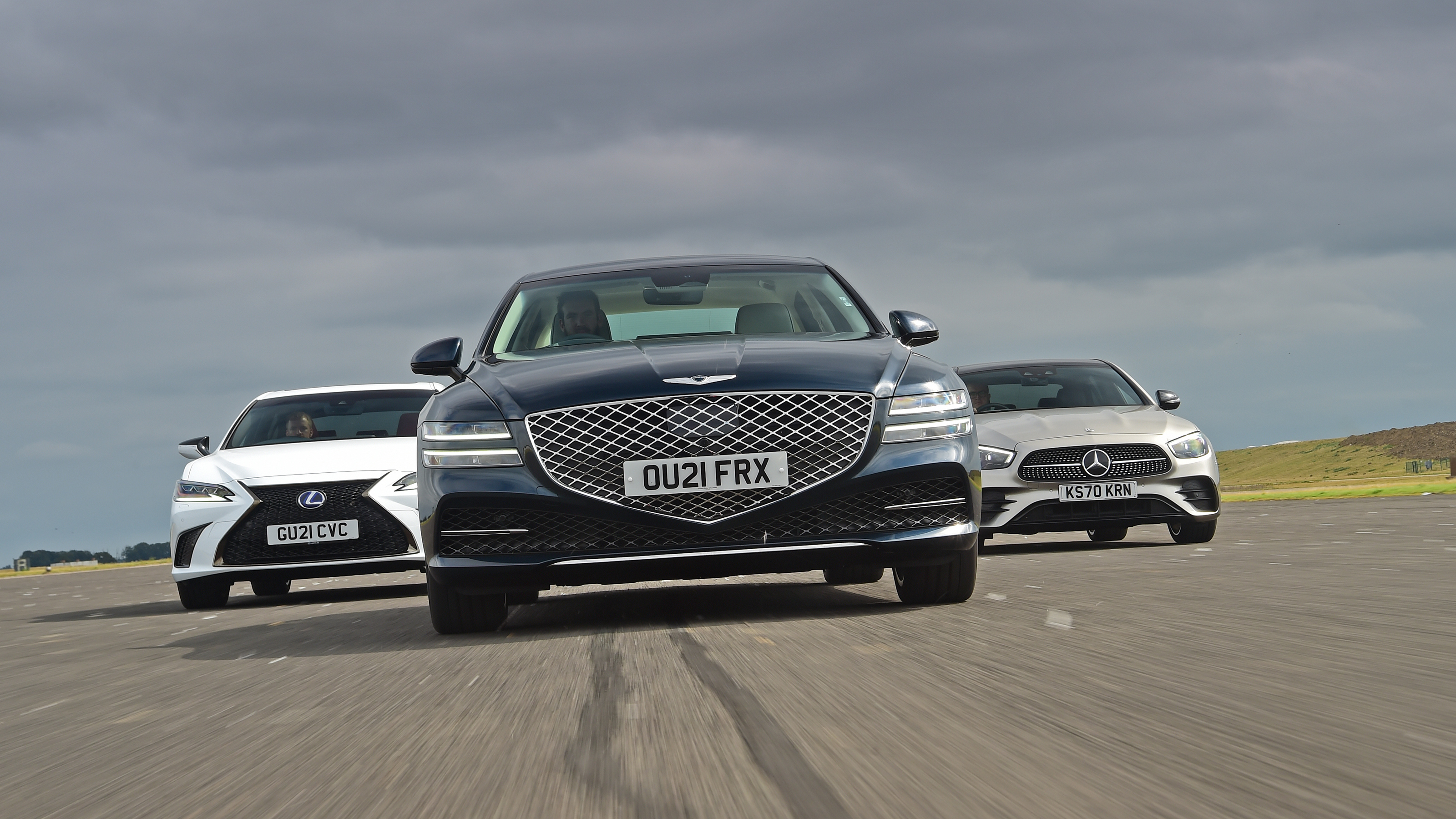 Genesis G80 vs Mercedes E-Class vs Lexus ES