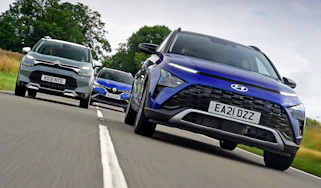 Hyundai Bayon vs Citroen C3 Aircross vs Renault Captur - header
