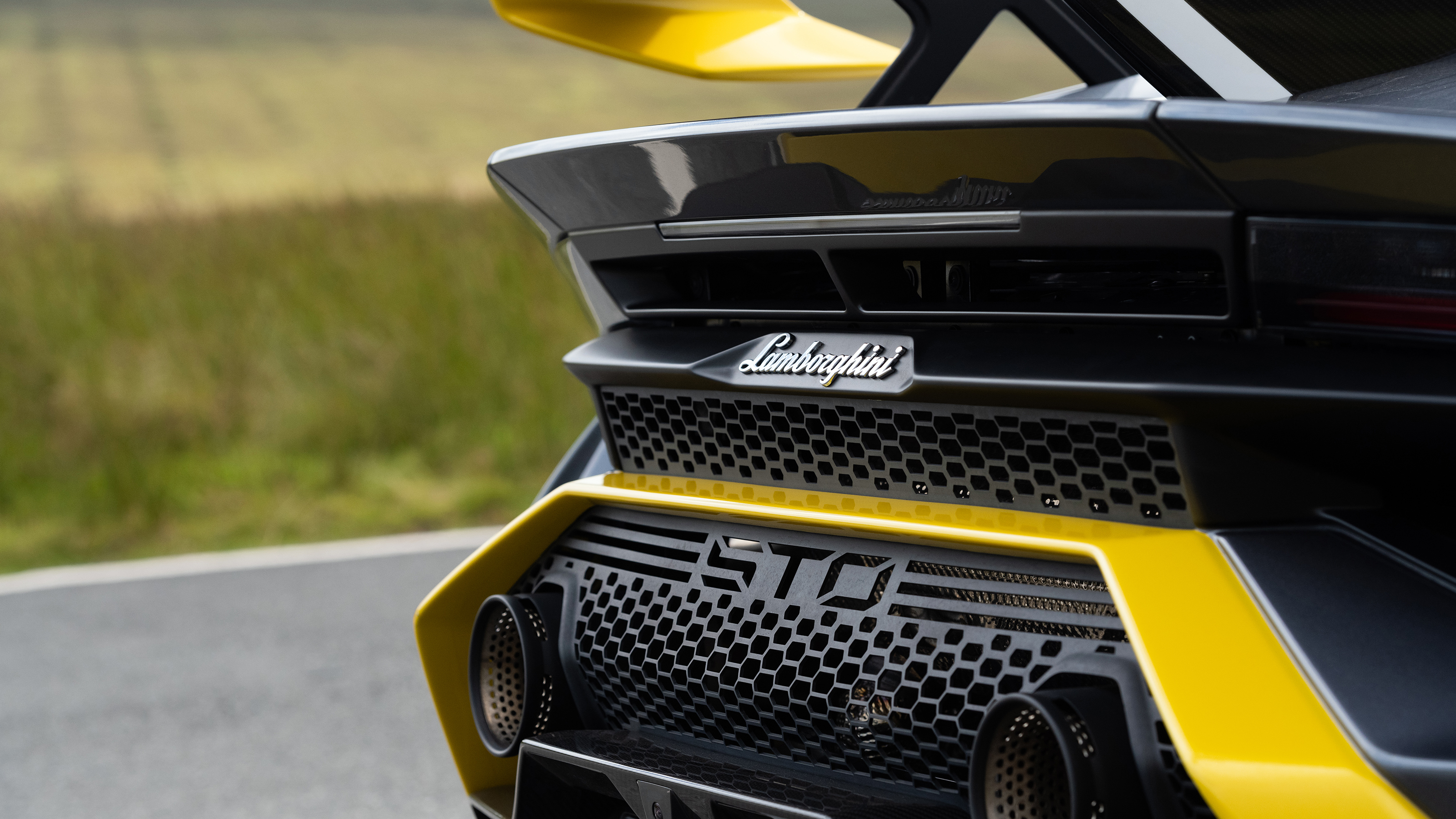 New Lamborghini Huracan STO - rear