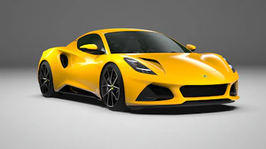 Lotus Emira yellow