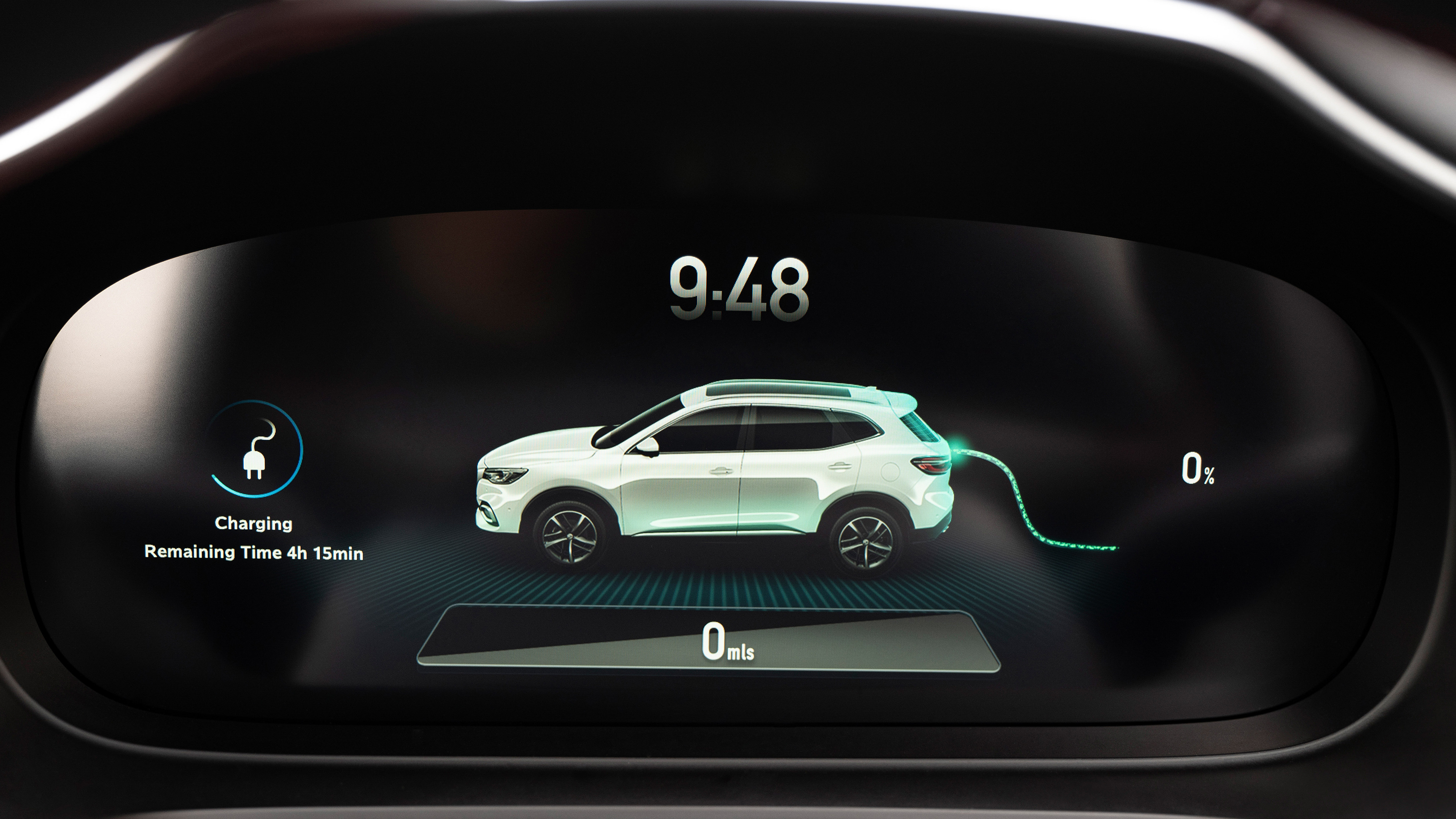 MG HS PHEV - dash