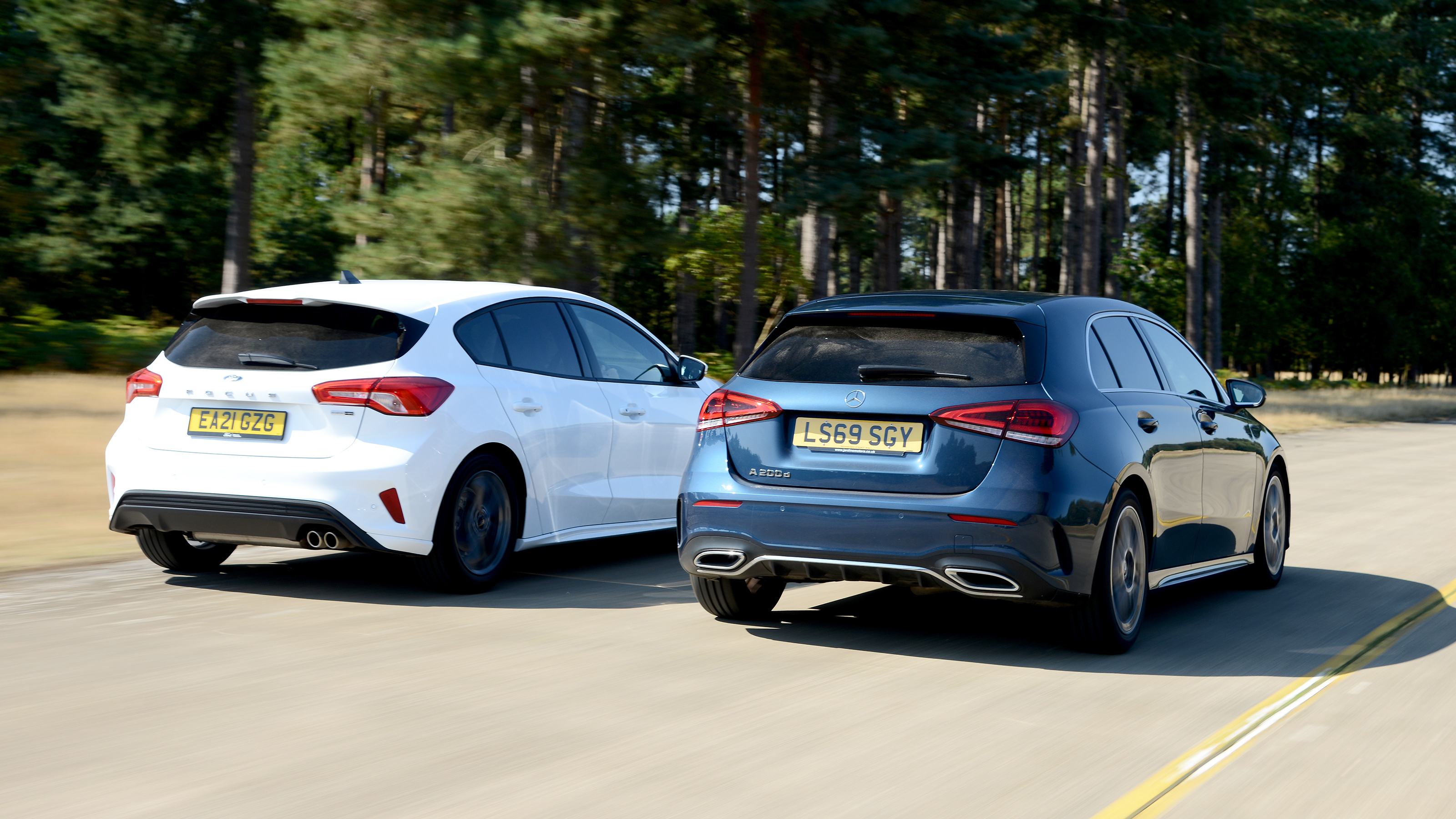 Ford Focus vs Mercedes A-Class