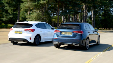 Ford Focus vs Mercedes A-Class