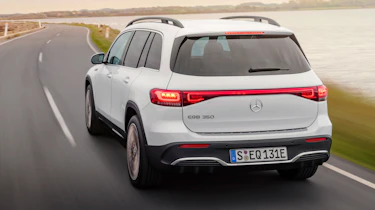 Mercedes EQB - rear cornering
