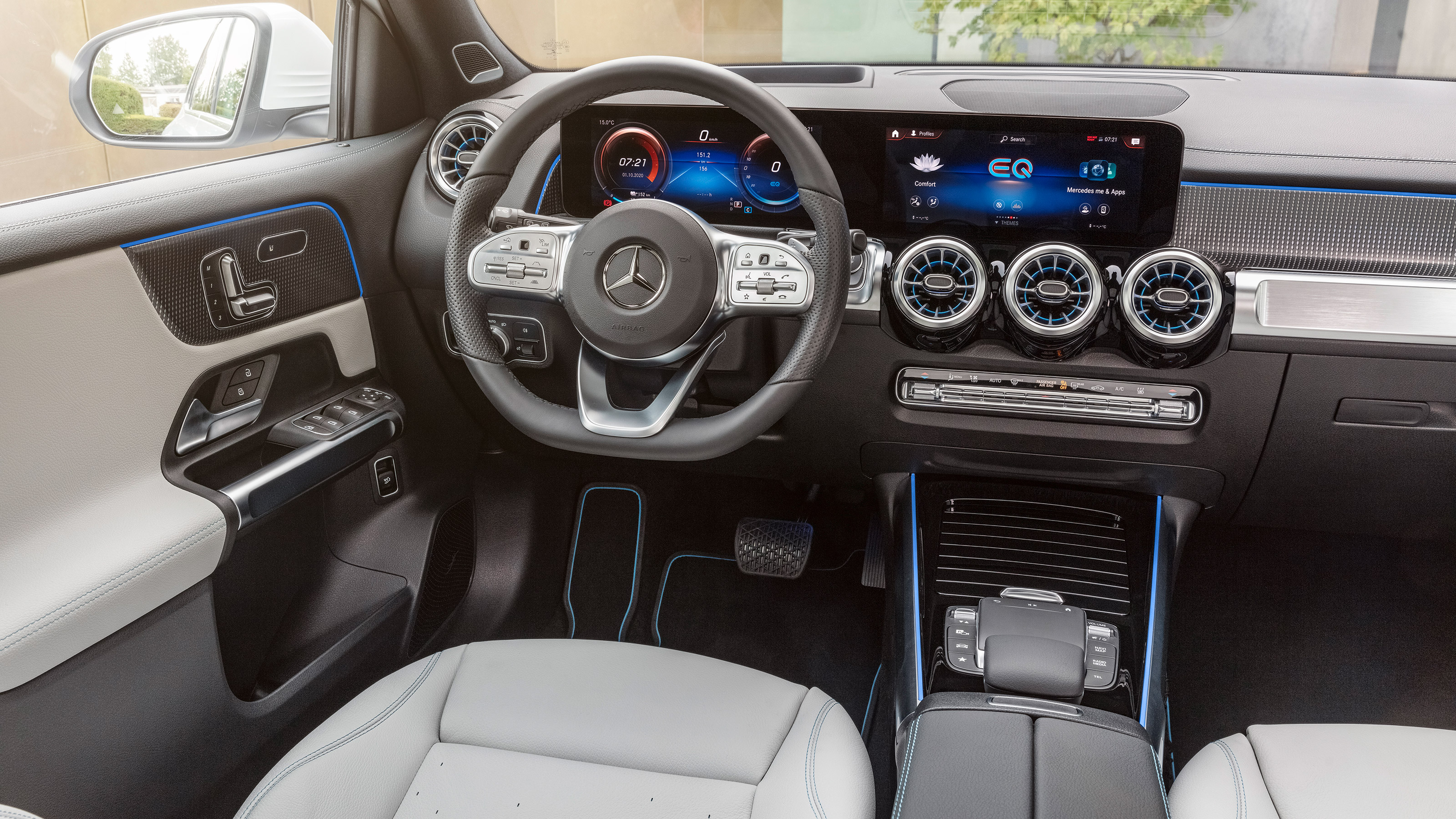 Mercedes EQB - dash