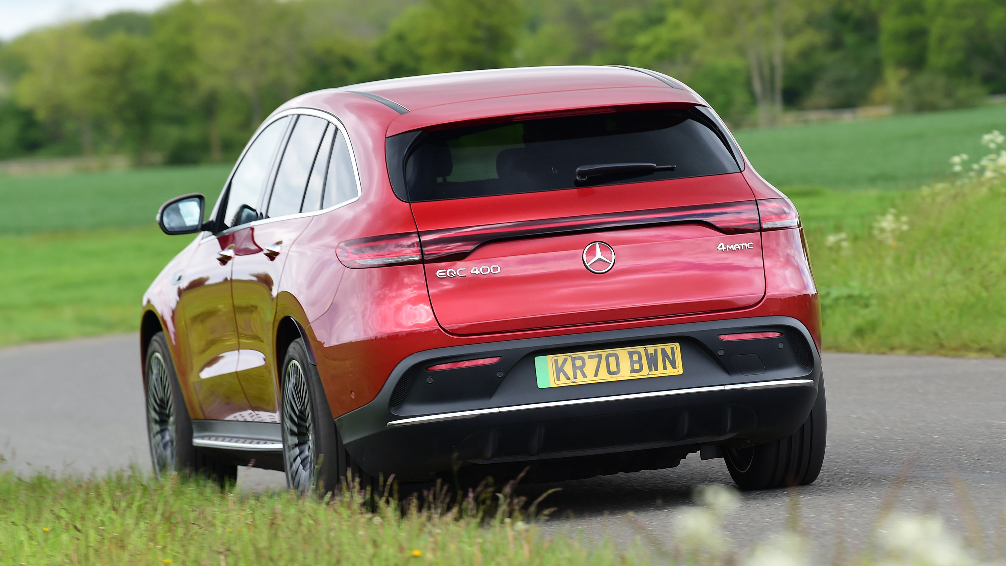 Mercedes EQC long termer - final report rear cornering