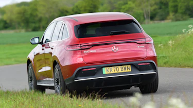 Mercedes EQC long termer - final report rear cornering