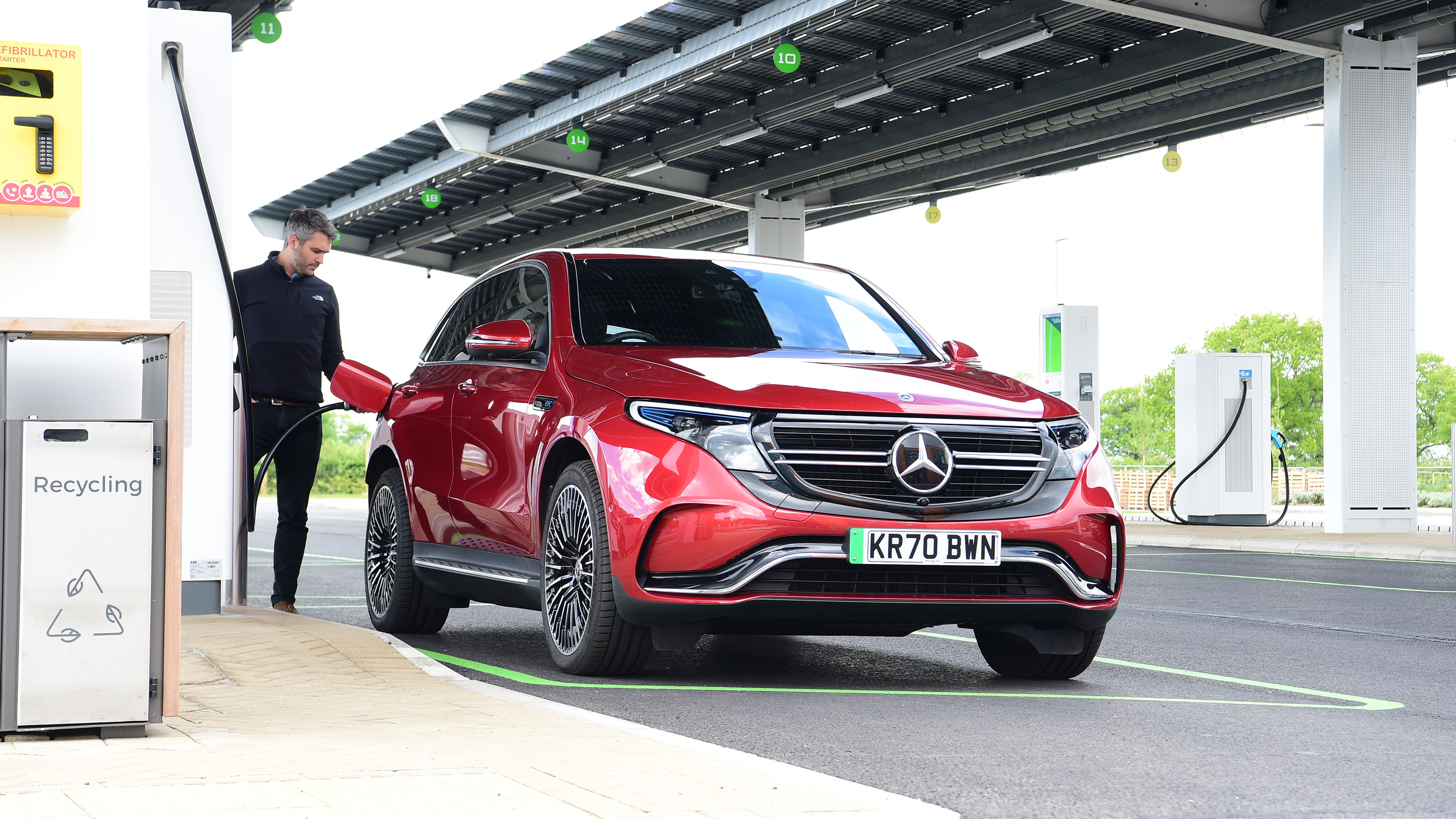 Mercedes EQC long termer - final report charging