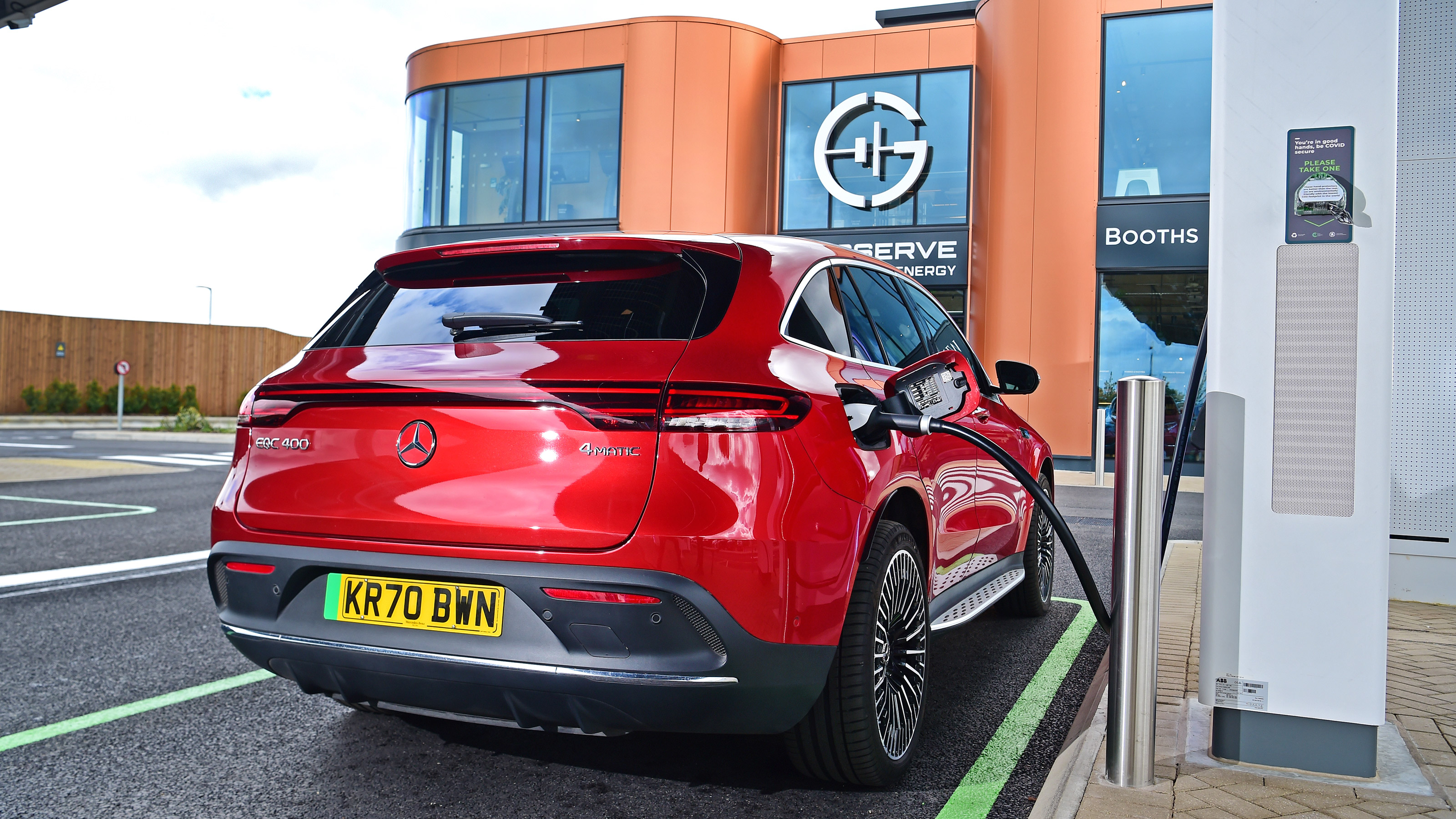 Mercedes EQC long termer - final report rear charging