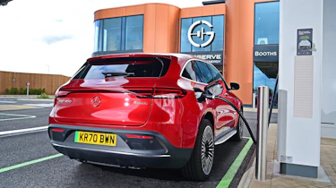 Mercedes EQC long termer - final report rear charging