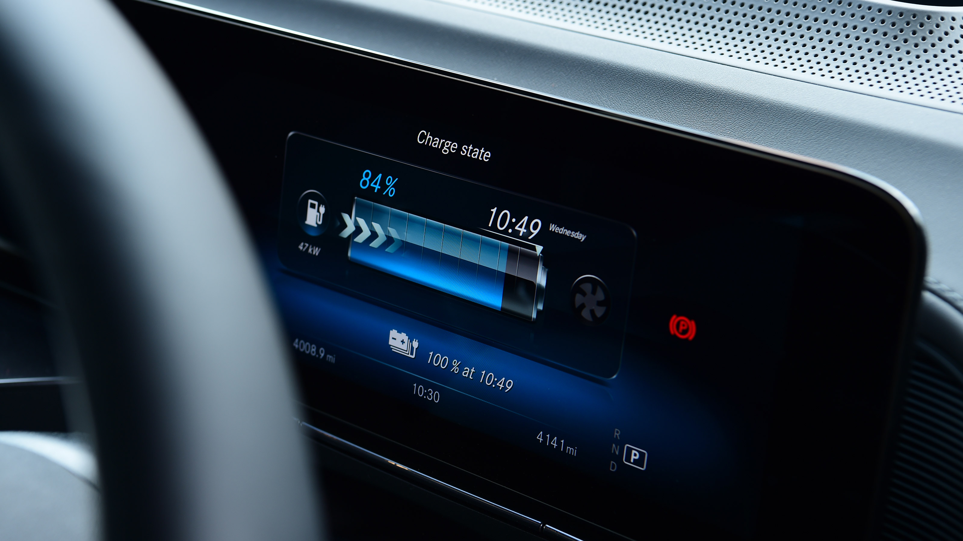 Mercedes EQC long termer - final report dials