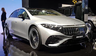 Mercedes-AMG EQS 53 - Munich front