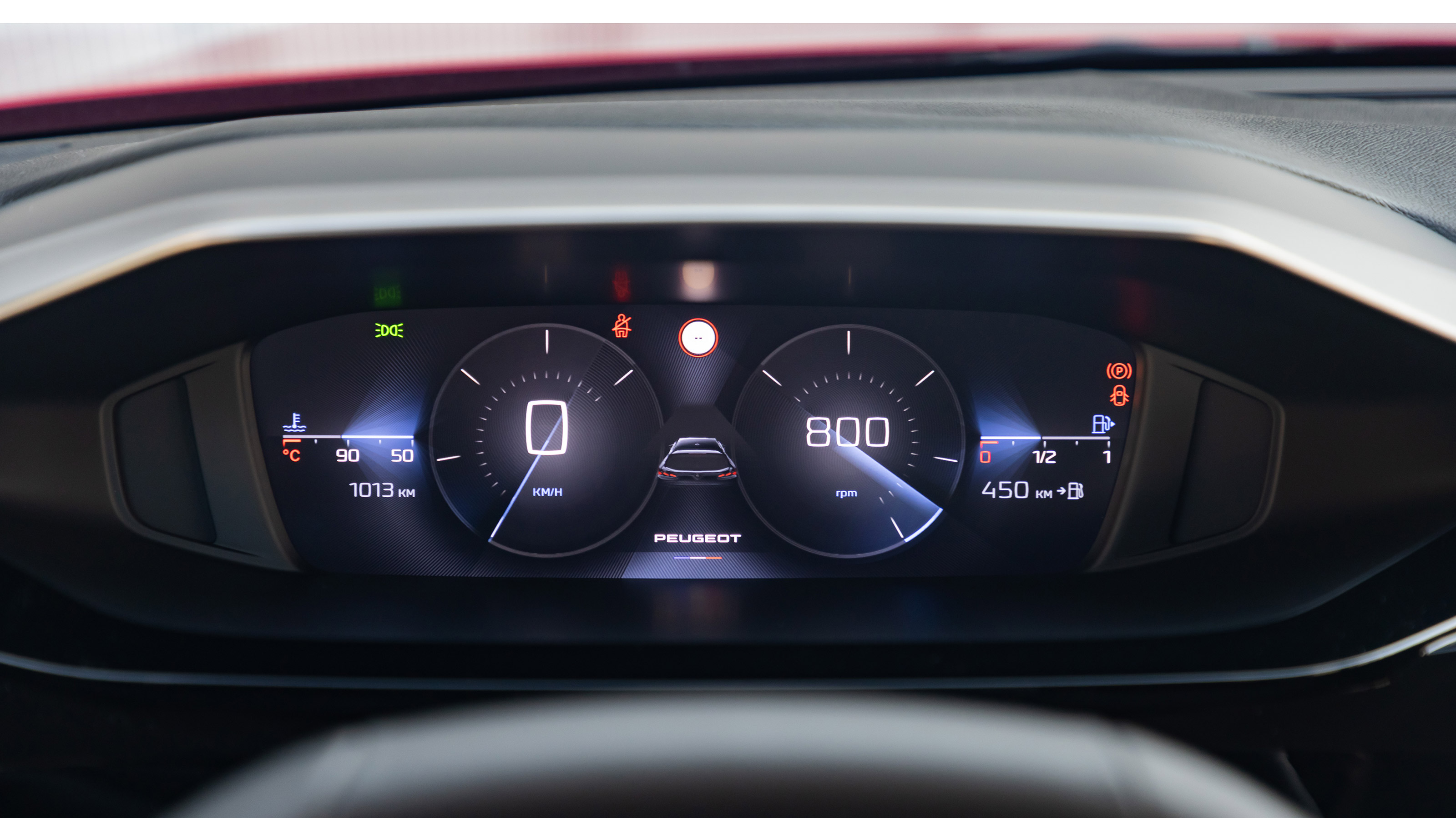 Peugeot 308 SW - dials