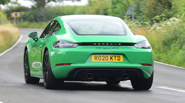 Porsche 718 Cayman GTS 4.0: long-term test review - first report rear