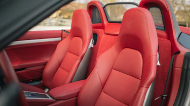 Porsche Boxster 25 Years - seats
