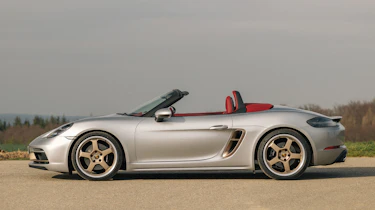 Porsche Boxster 25 Years - side