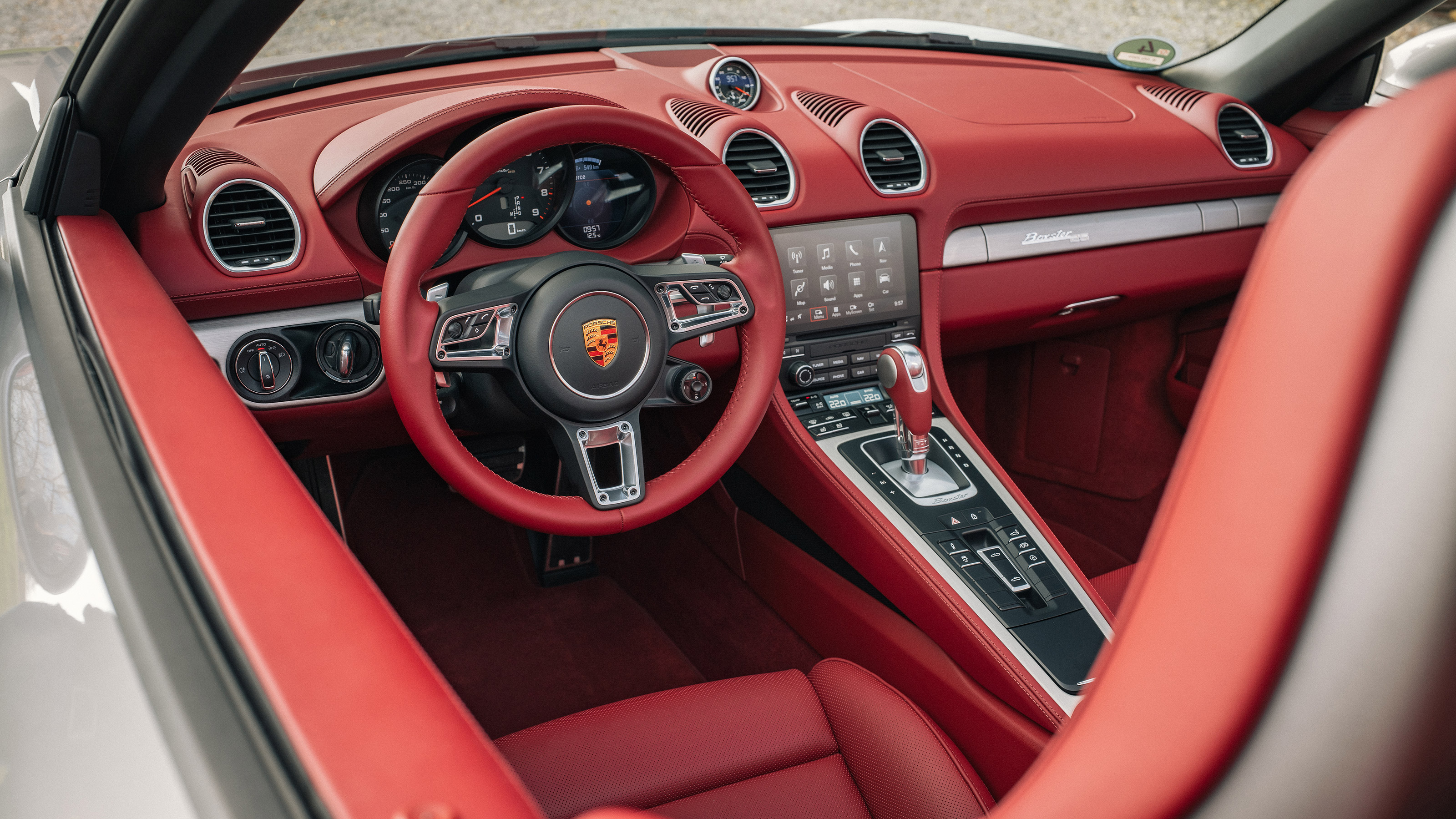 Porsche Boxster 25 Years - dash