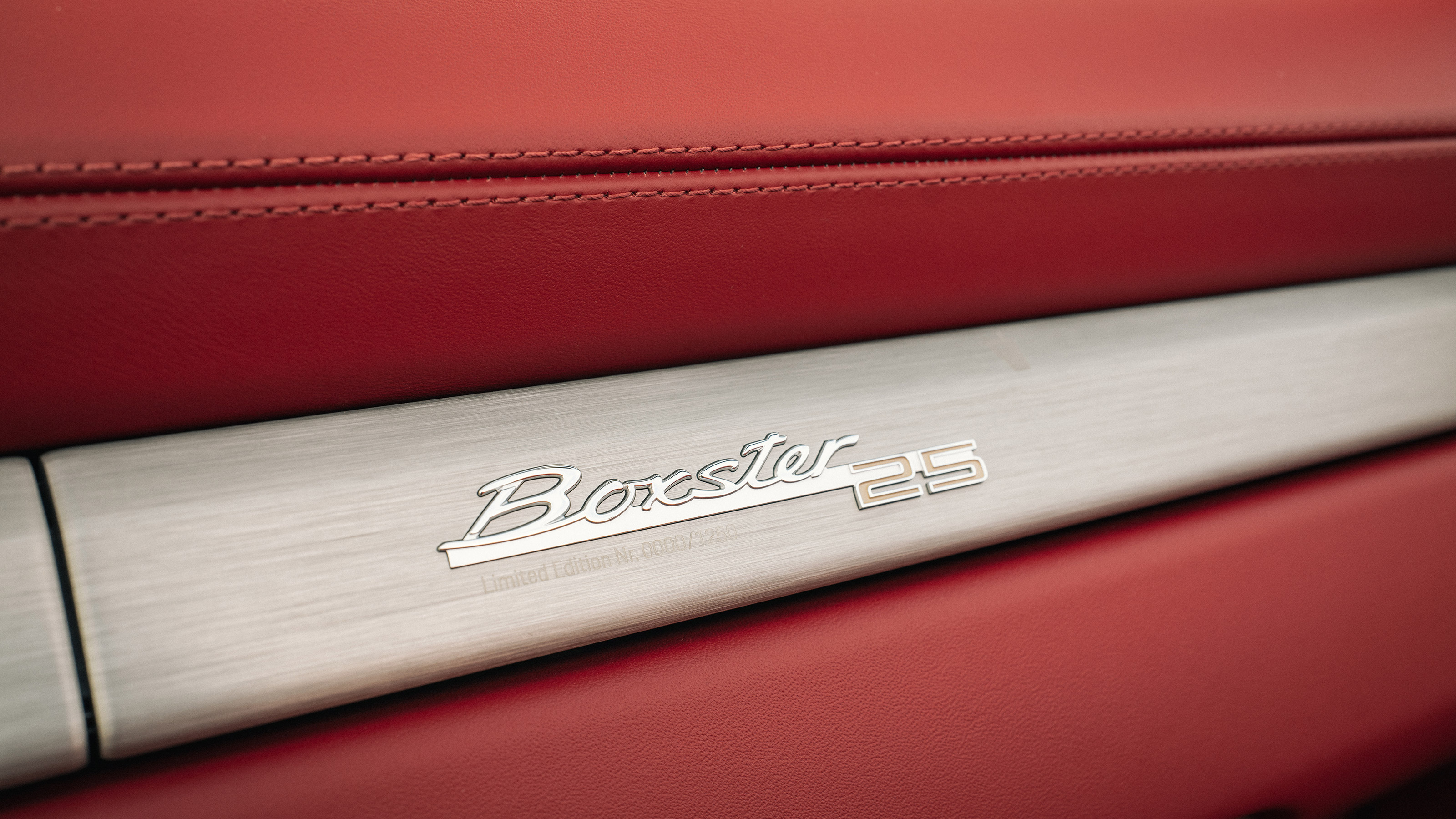 Porsche Boxster 25 Years - interior detail