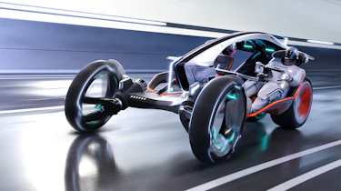 SAIC Design R RYZR concept - driving